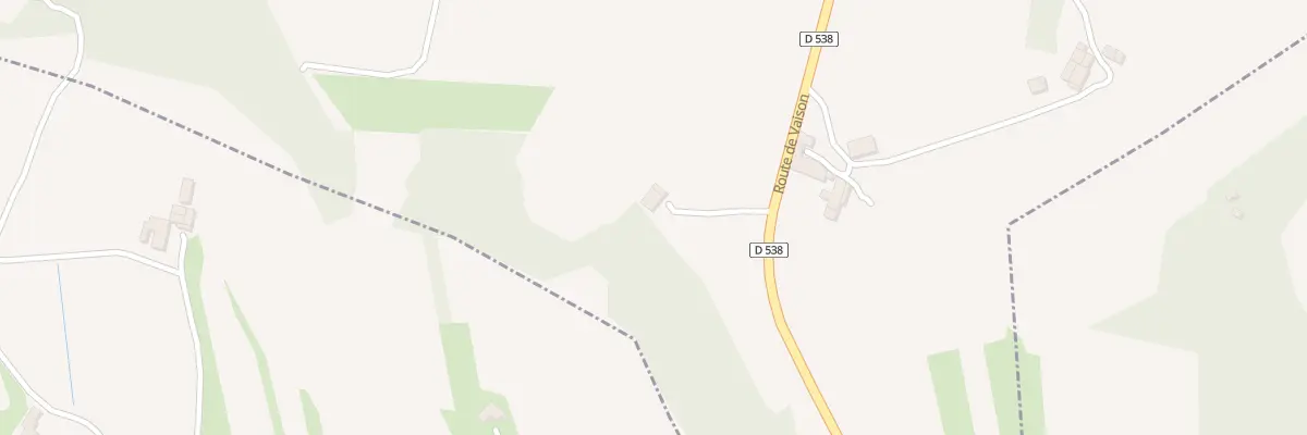 Plan du 5011 Le Pontillard à Piégon