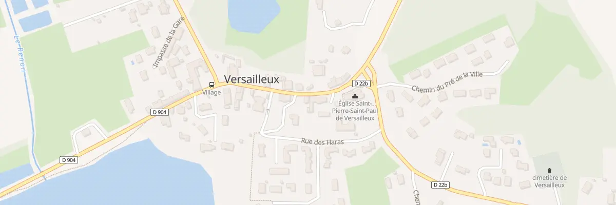 Plan du 150 Rue Principale à Versailleux