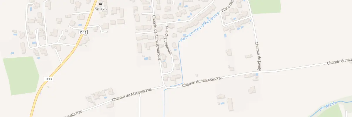 Plan du 95 Rue des Lavandes à Caromb