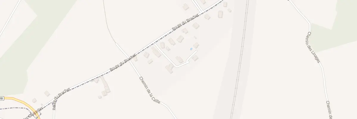Plan du 47 Rte du Brachet à Saint-Georges-d’Espéranche