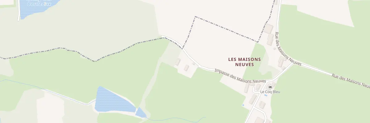 Plan du 90 Imp des Maisons Neuves à Montret