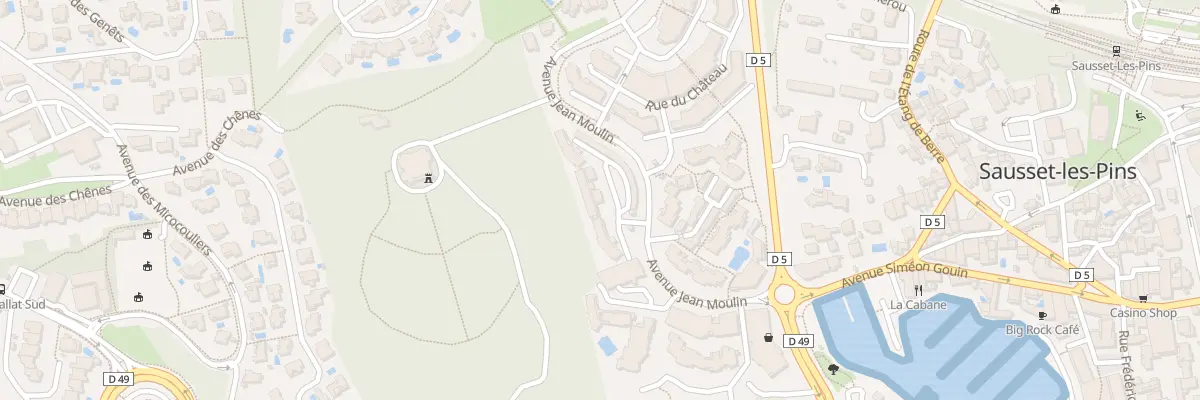 Plan du 9577 Res Le Tikao Ave Jean Moulin à Sausset-les-Pins