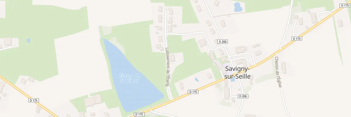 Plan du 11 Lot de l’Etang à Savigny-sur-Seille