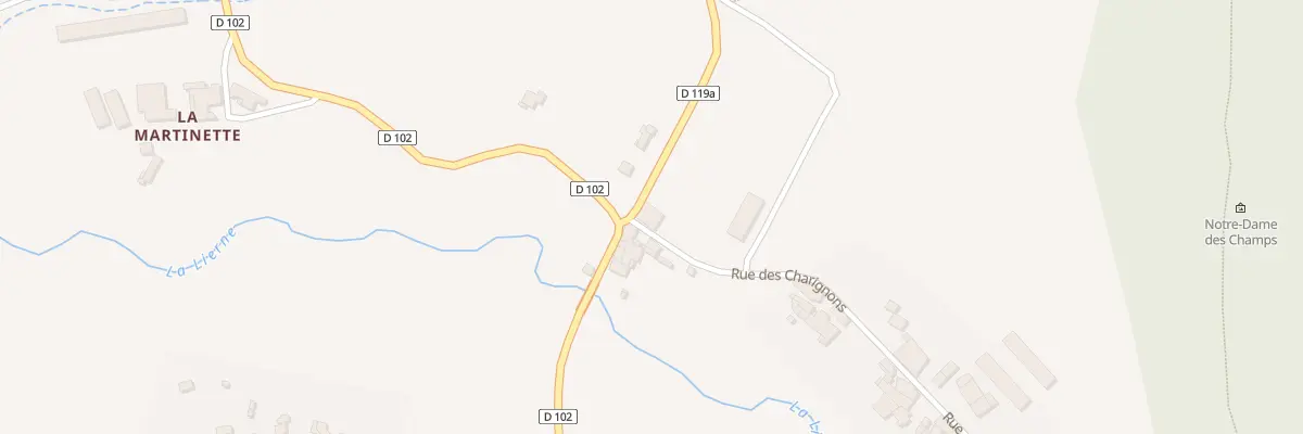 Plan du 10 Rte de la Chapelle St Pierre à Peyrus
