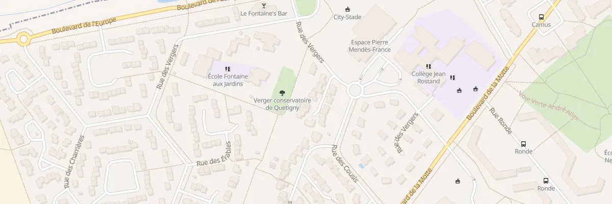 Plan du 39 Rue des Vergers à Quetigny