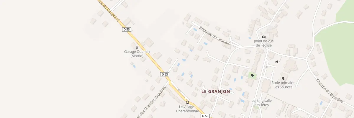 Plan du 53 Imp du Progrès à Charantonnay