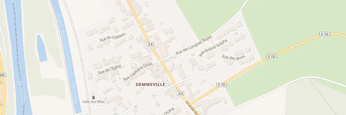 Plan du 18 Rue Grande de Sommeville à Chevillon