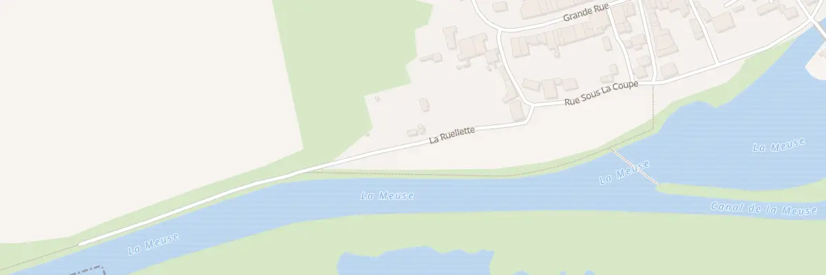 Plan du 8 Vc La Ruelette à Pouilly-sur-Meuse