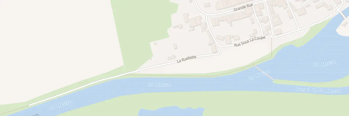 Plan du 6 Vc La Ruelette à Pouilly-sur-Meuse