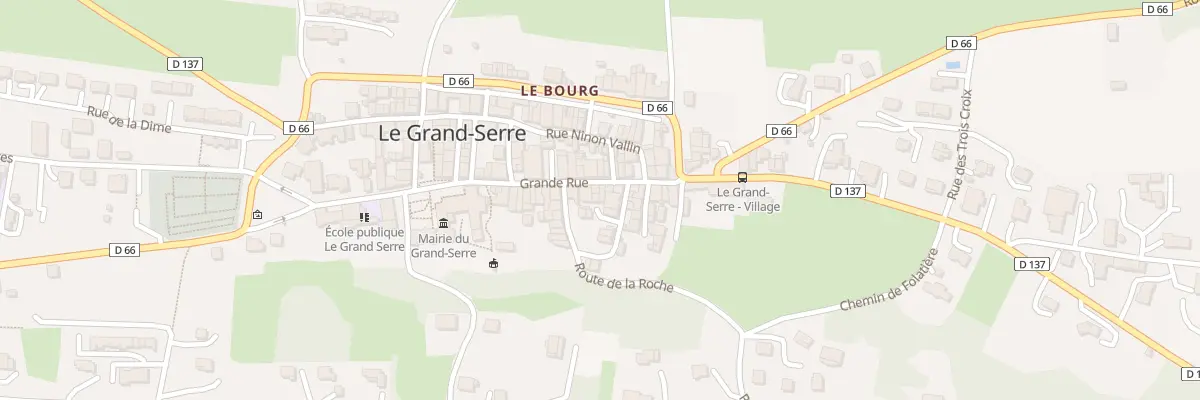 Plan du 6 Rue Pailherey au Grand-Serre