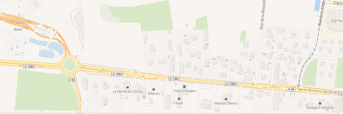 Plan du 67 Rue des Hirondelles à Balan