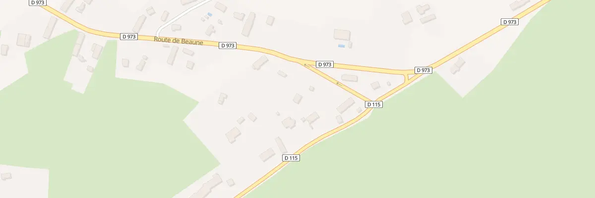 Plan du 40 Rte de Beaune à Labergement-lès-Seurre