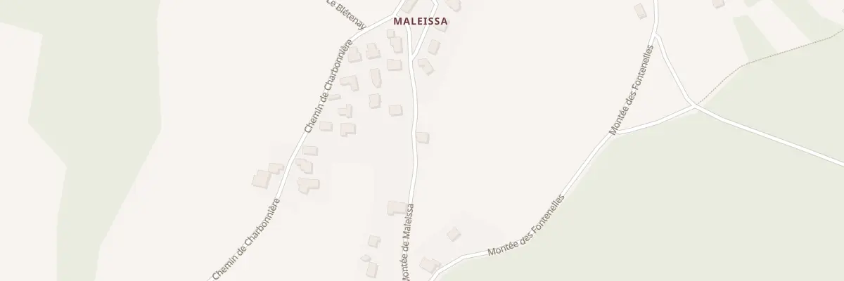 Plan du 200 Mte de Maleissa à Royas