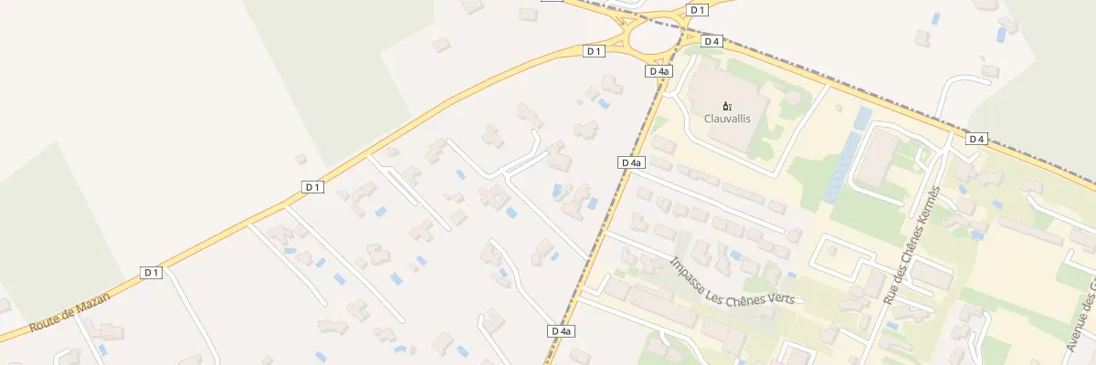 Plan du 855 Rte de la Courtoise à Pernes-les-Fontaines