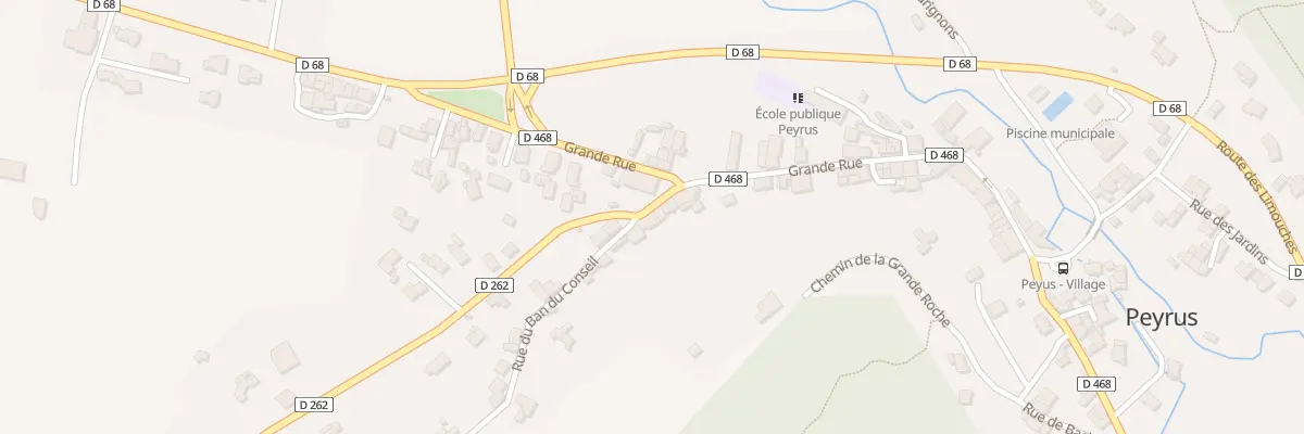 Plan du 45 Pl de l’Eglise à Peyrus