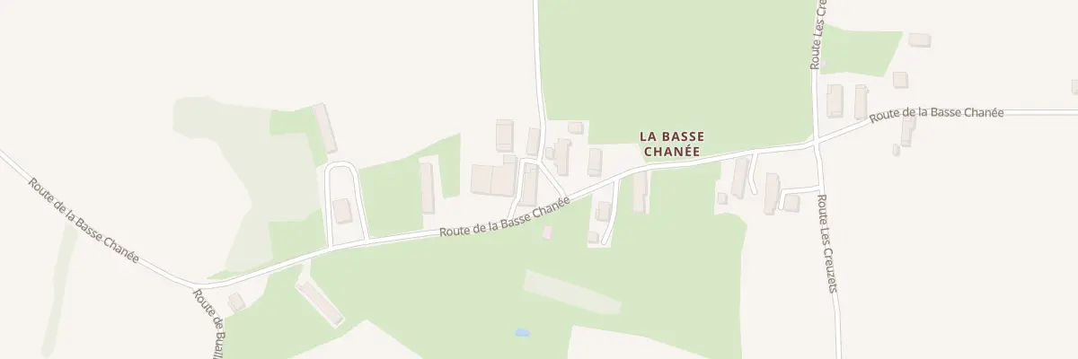 Plan du 528 Rte de la Basse Chanee à Courtes