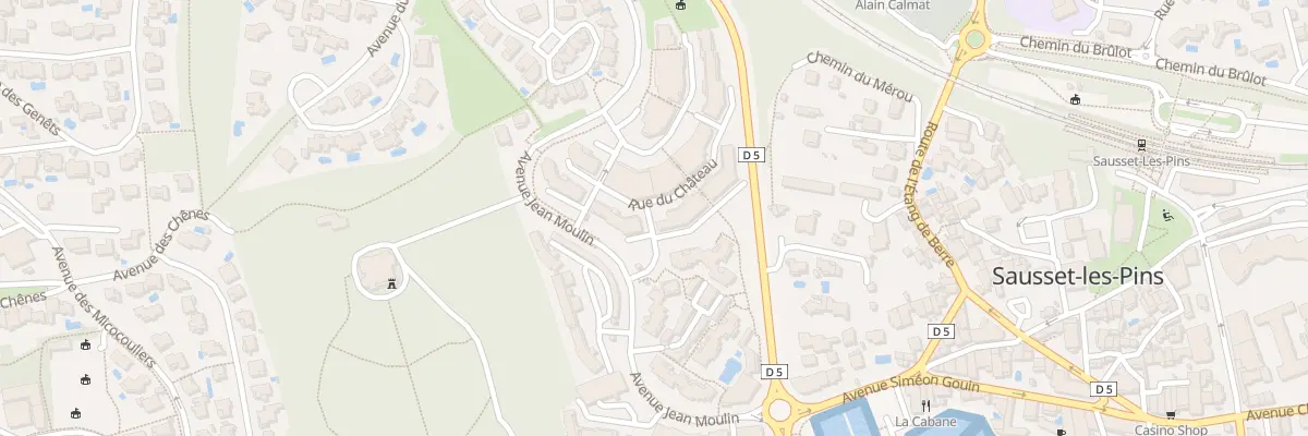 Plan du 1B Av Jean Moulin à Sausset-les-Pins