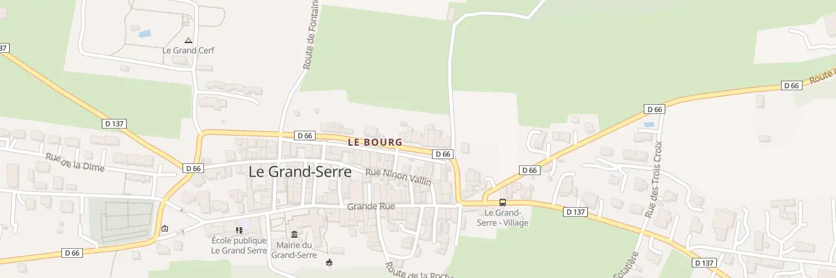 Plan du 15 Av des Terreaux au Grand-Serre