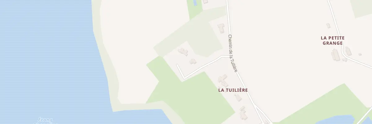 Plan du 296 Che de la Tuiliere à Versailleux