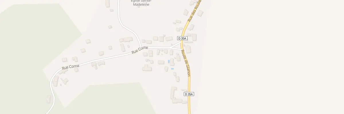 Plan du 1304 Rte de Glanon à Auvillars-sur-Saône