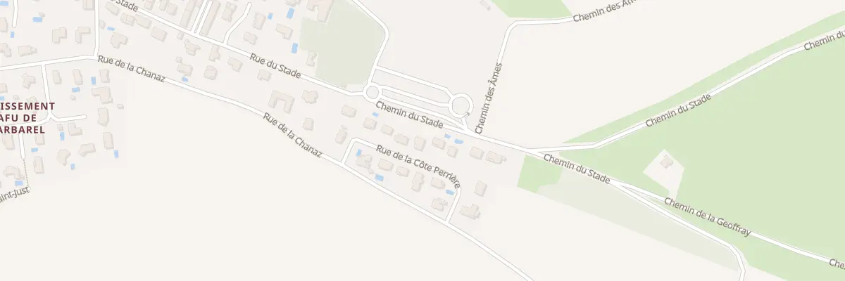 Plan du 6 Lot La Cote Perriere à Balan