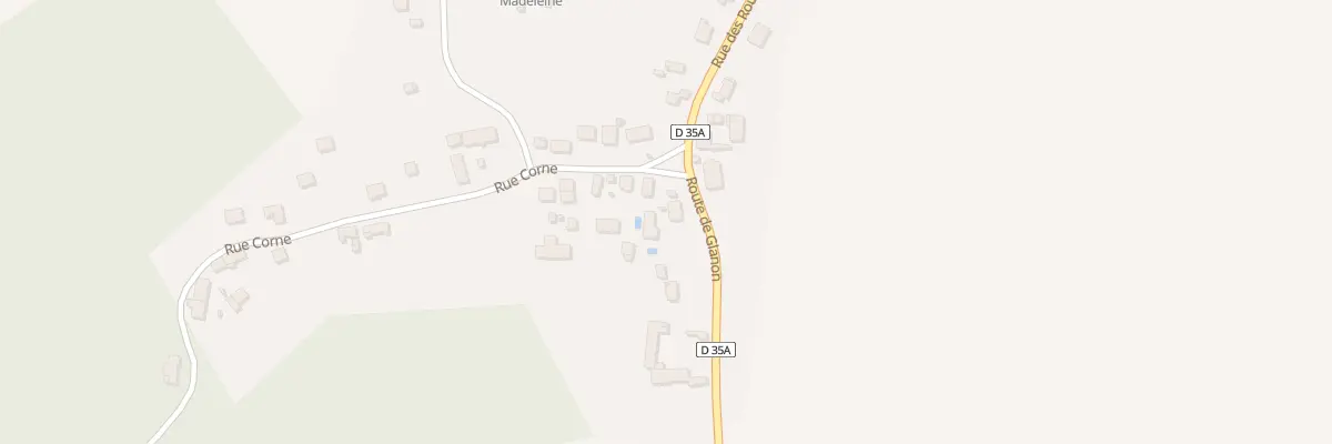 Plan du 1316 Rte de Glanon à Auvillars-sur-Saône