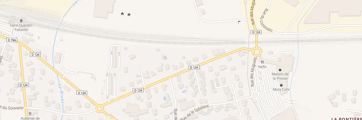 Plan du 245 Rue des Salvias à Saint-Quentin-Fallavier