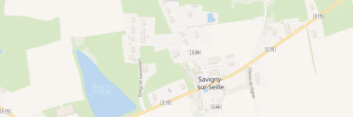 Plan du 5 Rue Jean Moulin à Savigny-sur-Seille