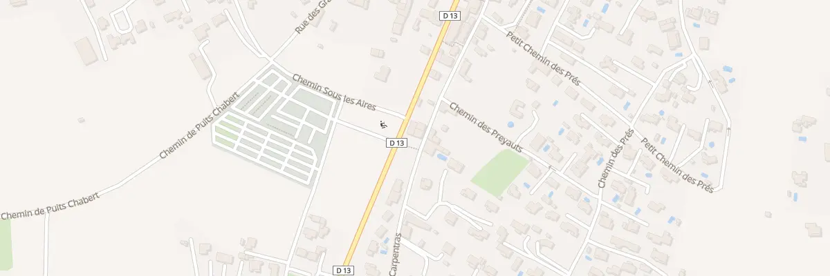 Plan du 6511F Les Aires à Caromb