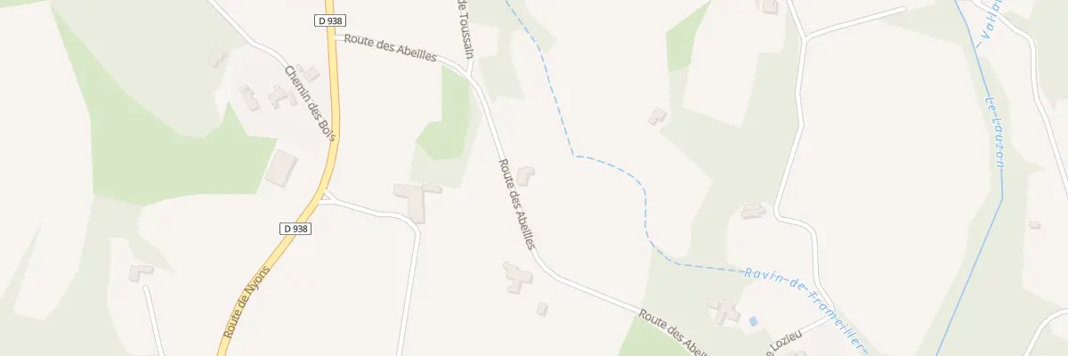 Plan du 5116 Lozieu à Saint-Romain-en-Viennois