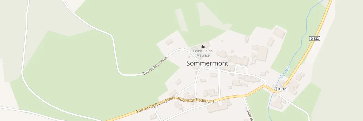 Plan du 7 Rue de l’Église à Chatonrupt-Sommermont