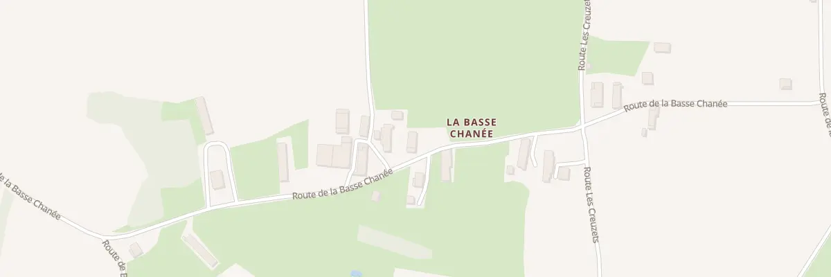 Plan du 488 Rte de la Basse Chanee à Courtes