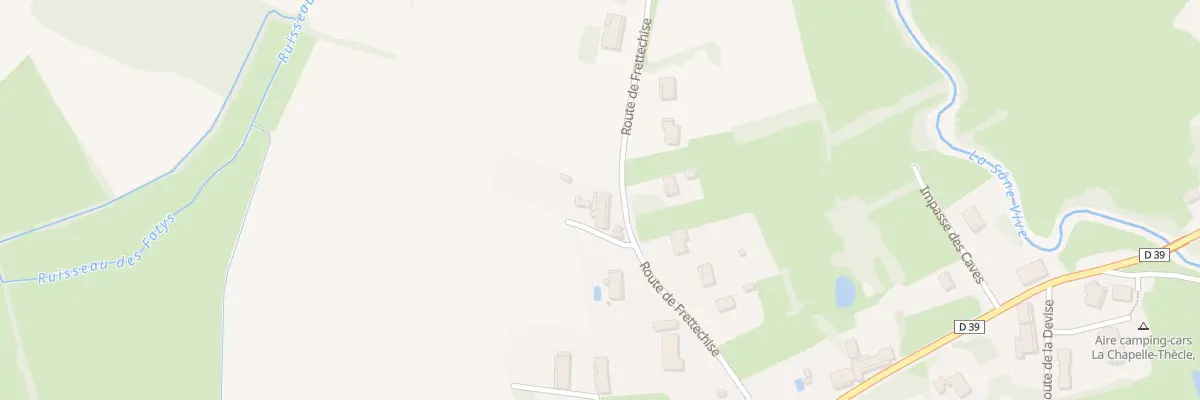 Plan du 239 Rte de Frettechise à La Chapelle-Thècle