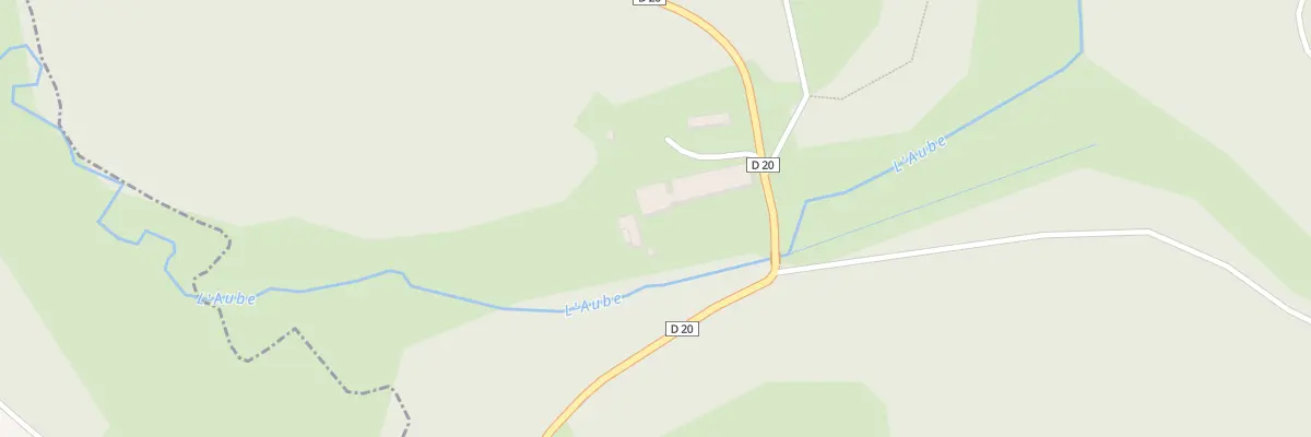 Plan du 9002 La Thuilliere à Auberive