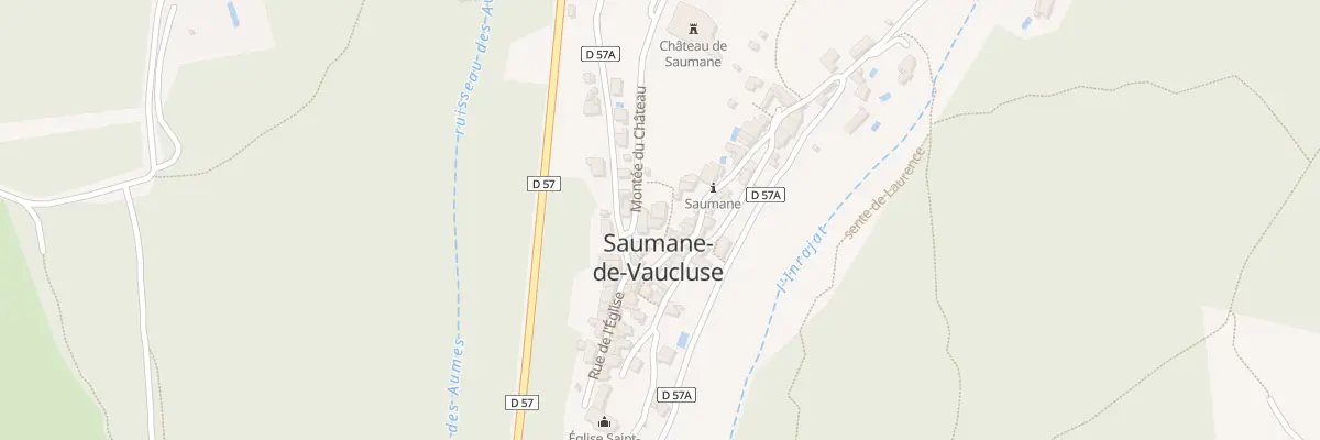 Plan du 5515F Le Village à Saumane-de-Vaucluse