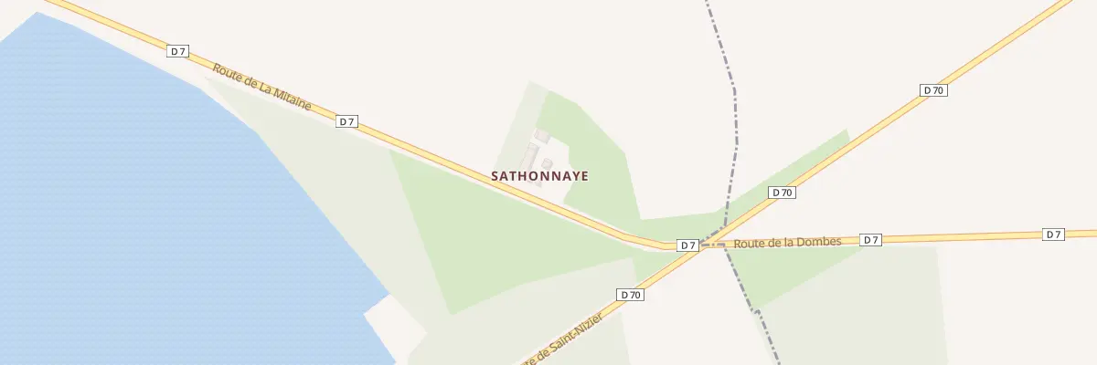 Plan du 5064 Sathonnaye au Plantay