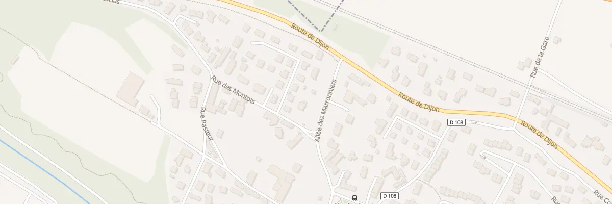 Plan du 6 All des Marronniers à Neuilly-Crimolois