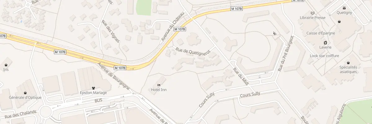 Plan du 4 Rue de Quetignerot à Quetigny