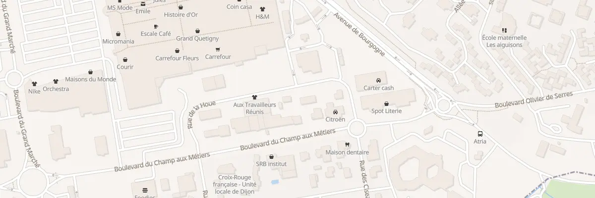 Plan du 5 Rue de la Houe à Quetigny