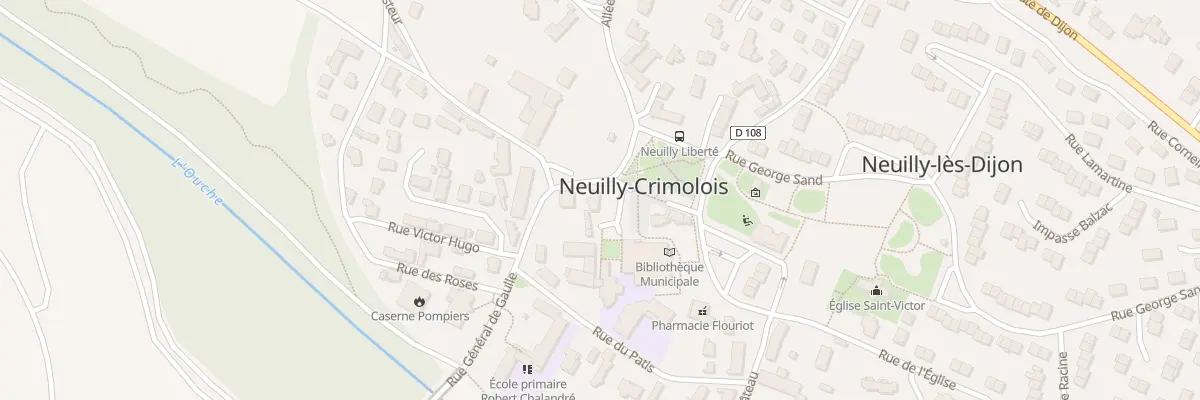 Plan du 1 Pl de la Liberte à Neuilly-Crimolois