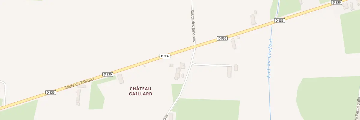 Plan du 44 Rte de Biclos à Montracol