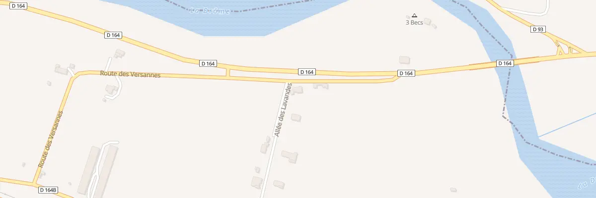 Plan du 364 Rte des Versannes à Piégros-la-Clastre