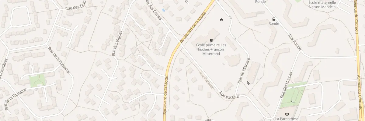 Plan du 17 Rue Pasteur à Quetigny