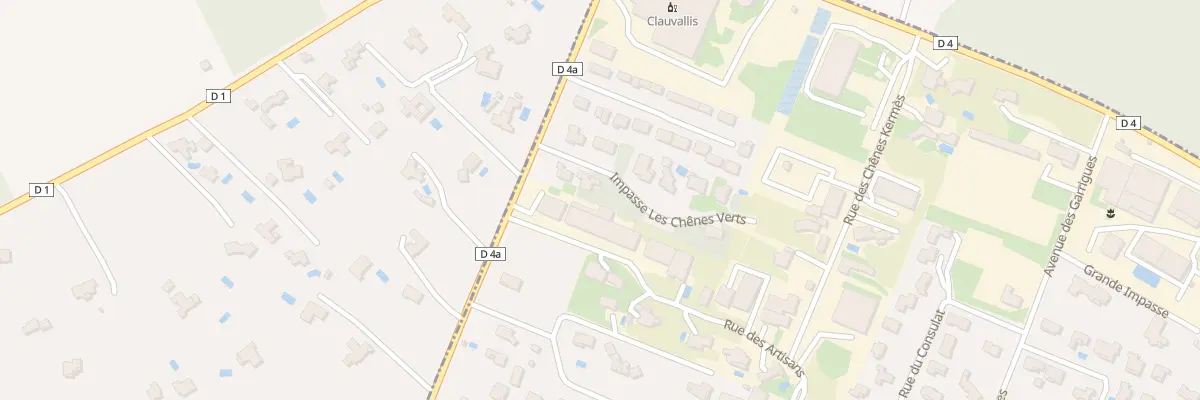 Plan du 52 Imp Les Chenes Verts à Saint-Didier