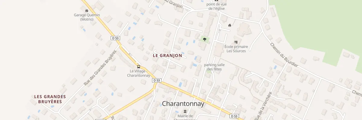 Plan du 80 Che du Granjon à Charantonnay