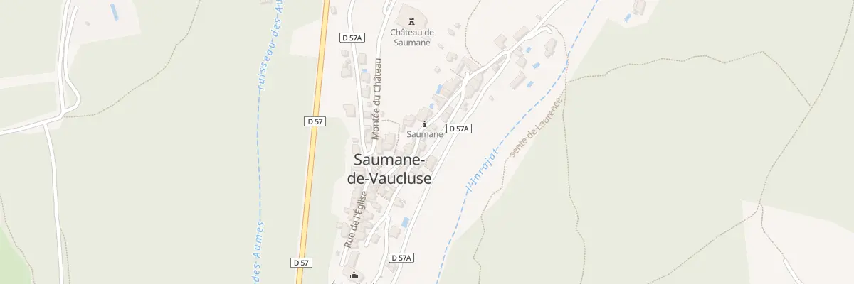 Plan du 5023 Rue de l’Ecole à Saumane-de-Vaucluse