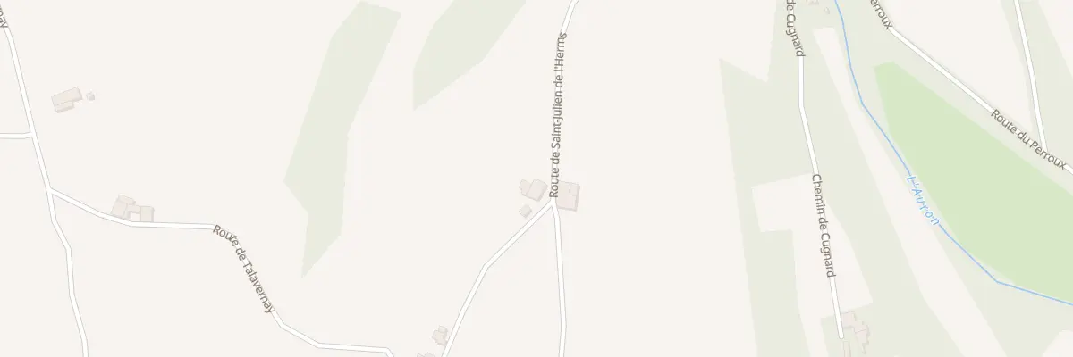 Plan du 690 Rte de Saint Julien de l’Herms à Villeneuve-de-Marc