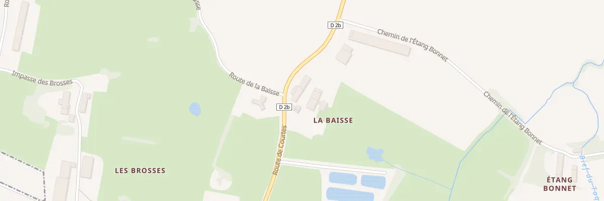 Plan du 807 Rte de Courtes à Vernoux