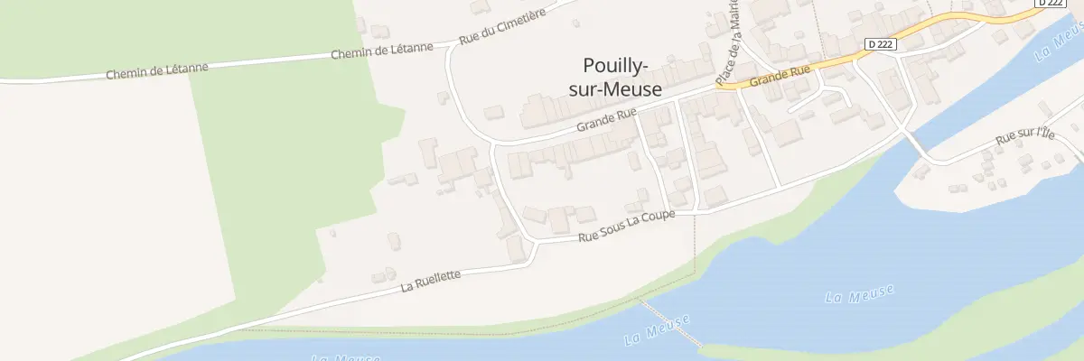 Plan du 6 Gr La Grande Rue à Pouilly-sur-Meuse