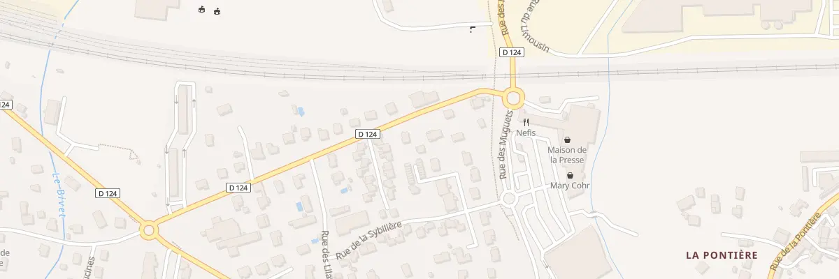 Plan du 340 Rue des Salvias à Saint-Quentin-Fallavier